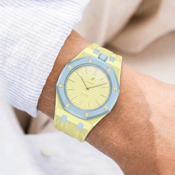 Rubber Strap for AP × Swatch Royal Pop Blaue Acht